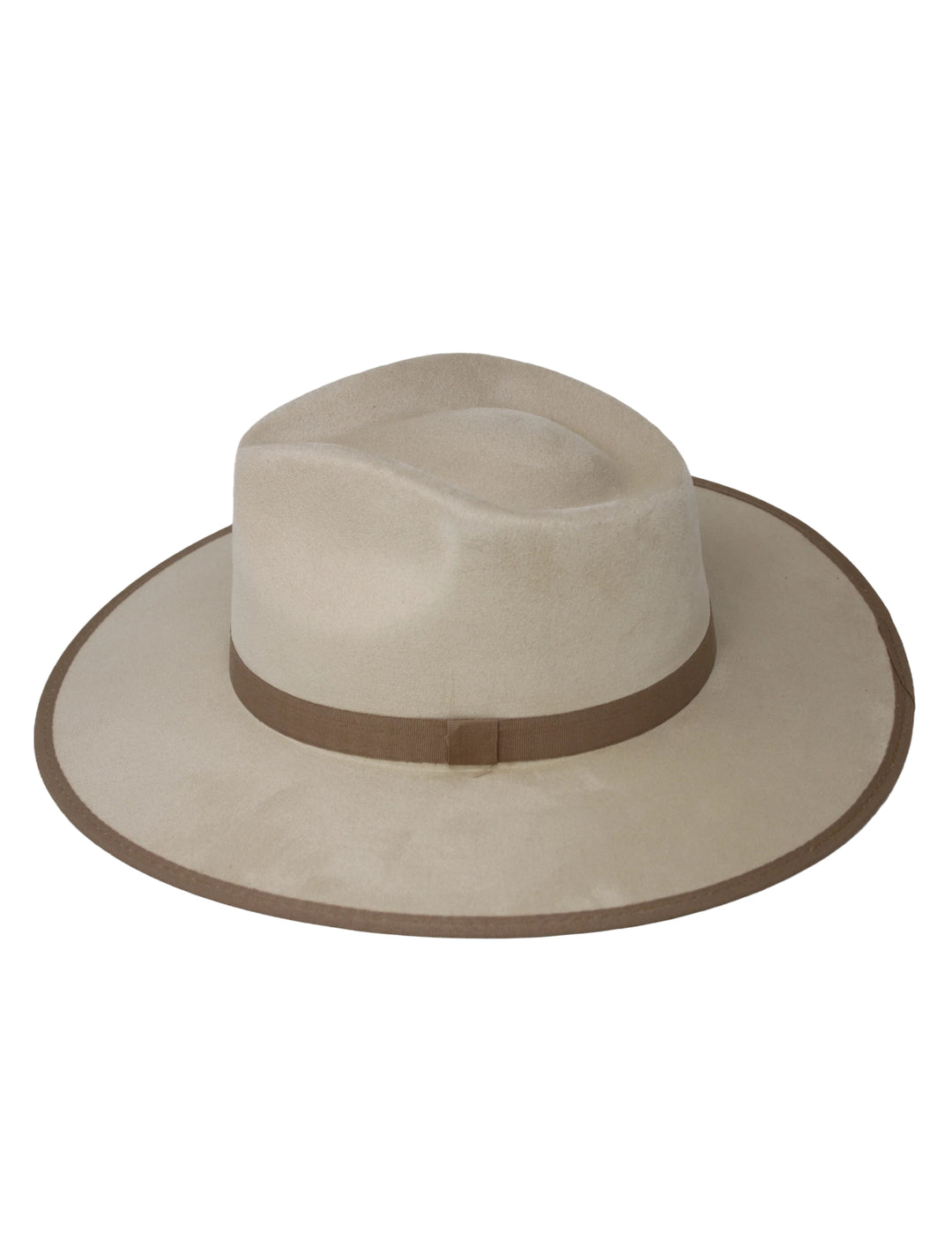 Savannah Flat Brim Suede Hat