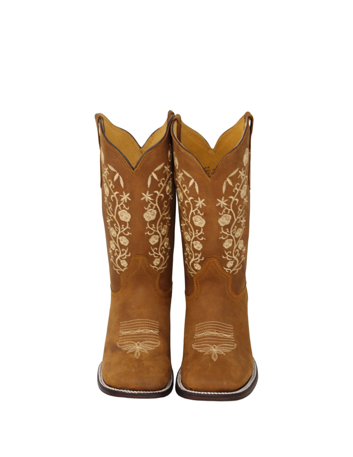 Coqueta Floral Cowgirl Boots