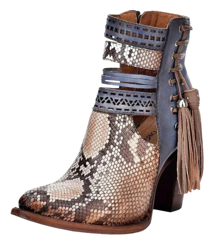 Novalie Cuadra Genuine Leather Bootie