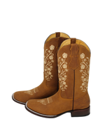 Load image into Gallery viewer, Coqueta Floral Cowgirl Boots
