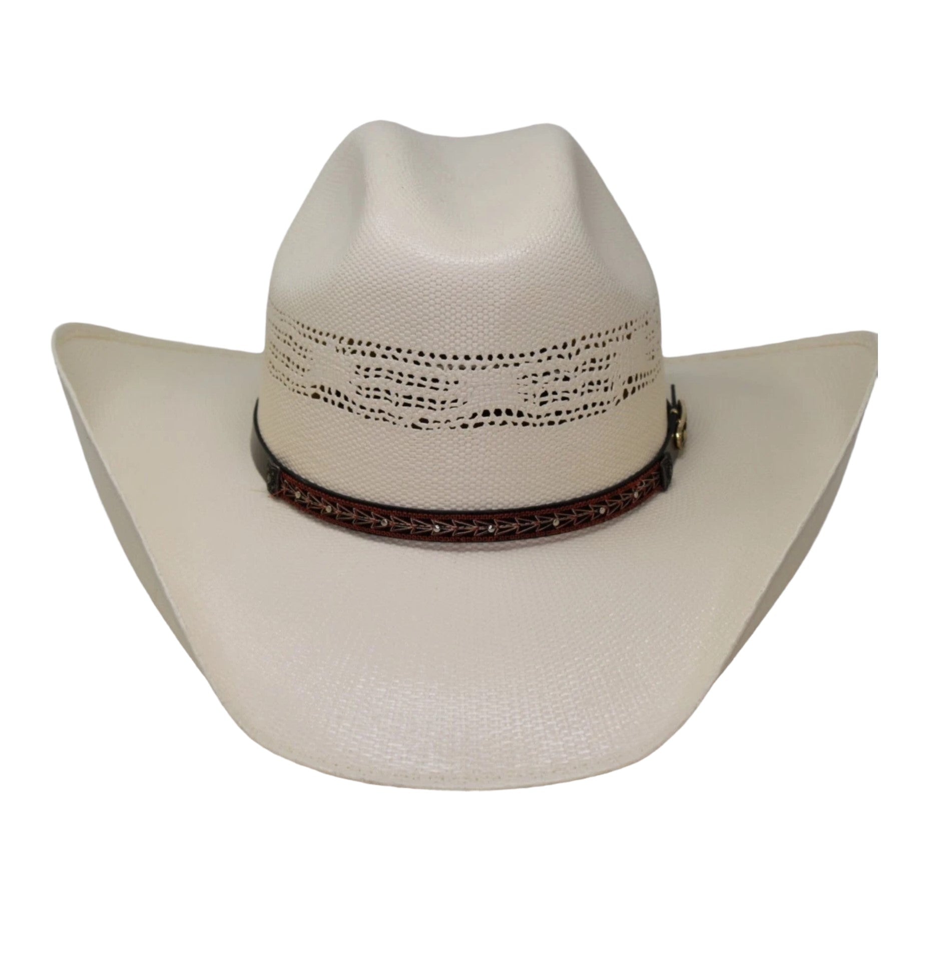 Quarter Horse Straw Curved Hat