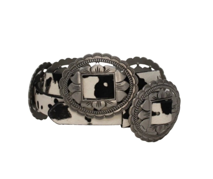 Betty Concho Leather Belt