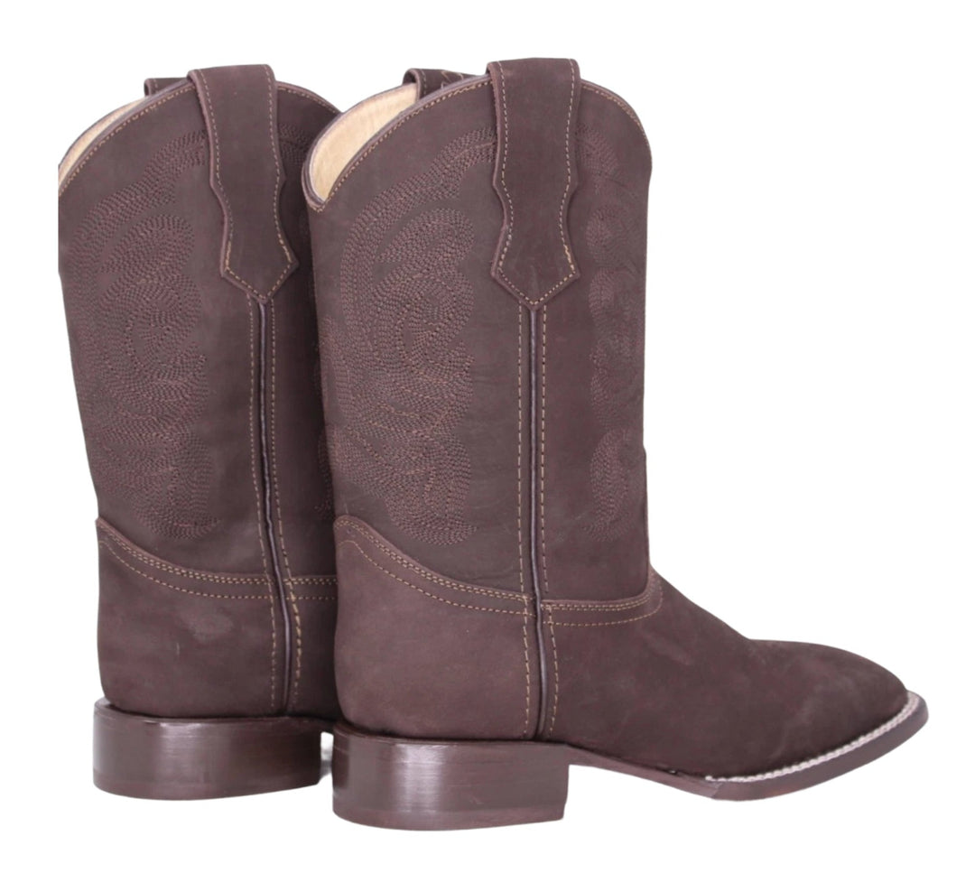 Bulldog Nobuck Cowboy Boots (2 colors)