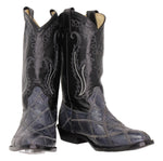 Load image into Gallery viewer, Josiah Real Ostrich Leather Boots
