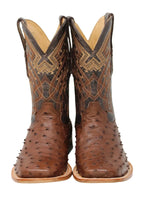 Load image into Gallery viewer, Andrew Genuine Full-Quill Ostrich Leather Boot
