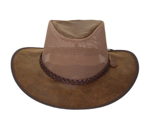 Luther Leather Vented Hat