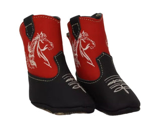 Montreal Red Baby Boots