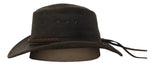 Load image into Gallery viewer, Aussie Mountaineer Western Leather Hat
