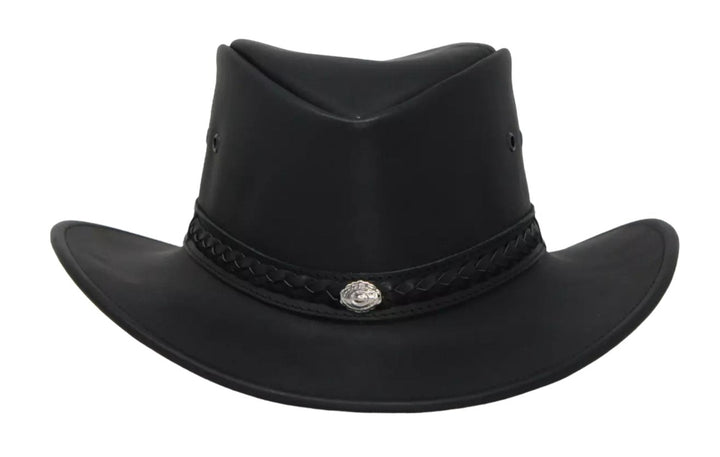 Aussie Mountaineer Western Leather Hat