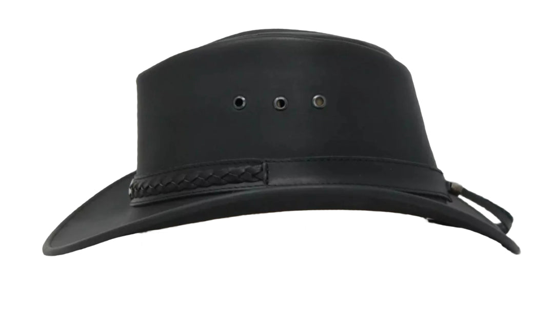 Aussie Mountaineer Western Leather Hat