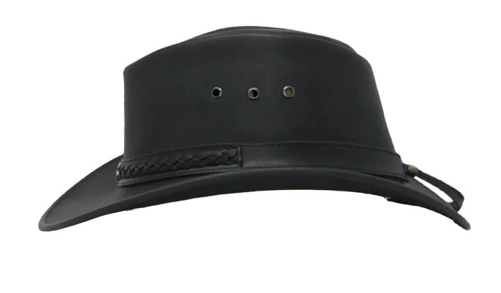 Aussie Mountaineer Western Leather Hat