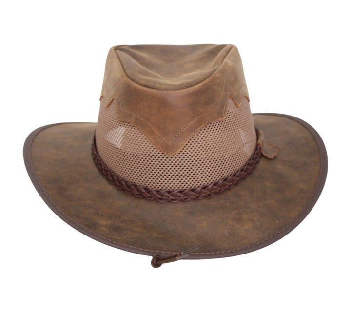 Luther Leather Vented Hat