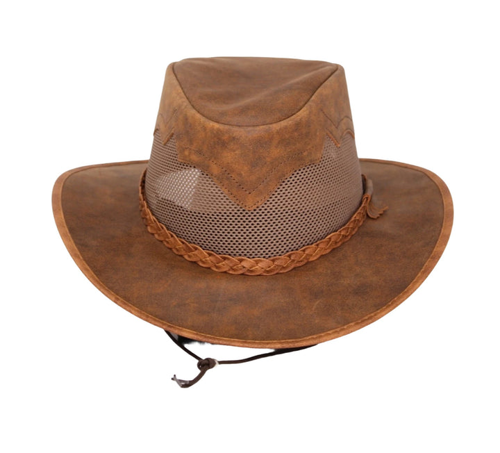 Luther Leather Vented Hat