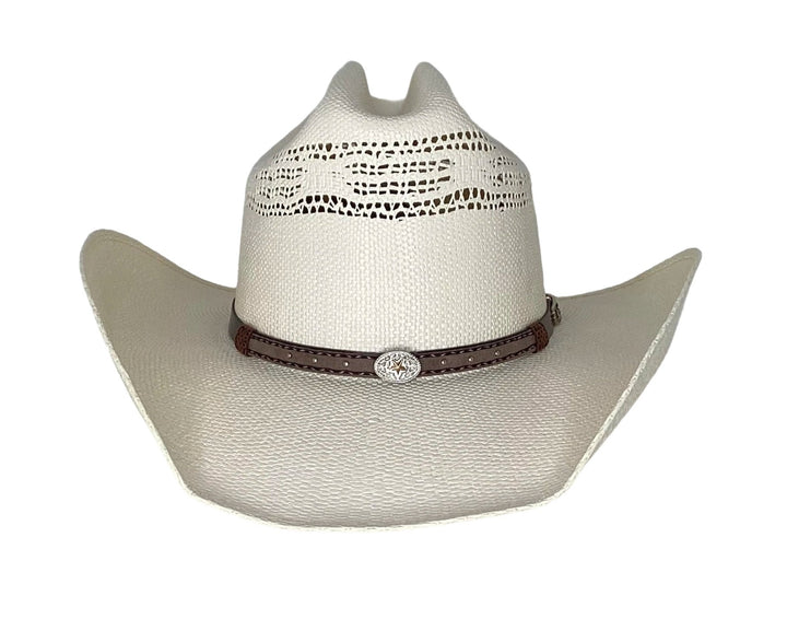 Cattleman Straw Pinched Hat