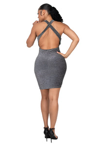Melanie Bodycon Glittery Dress