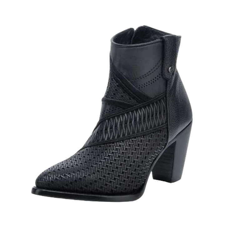 Harley Black Laser Ladies Boots