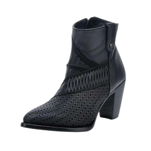 Harley Black Laser Ladies Boots