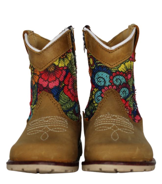 Celeste Floral Baby Boots
