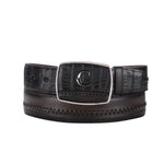Load image into Gallery viewer, Rango Black Caiman Embroidery Belt
