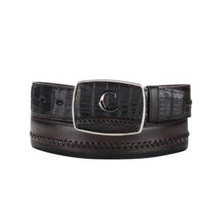 Rango Black Caiman Embroidery Belt