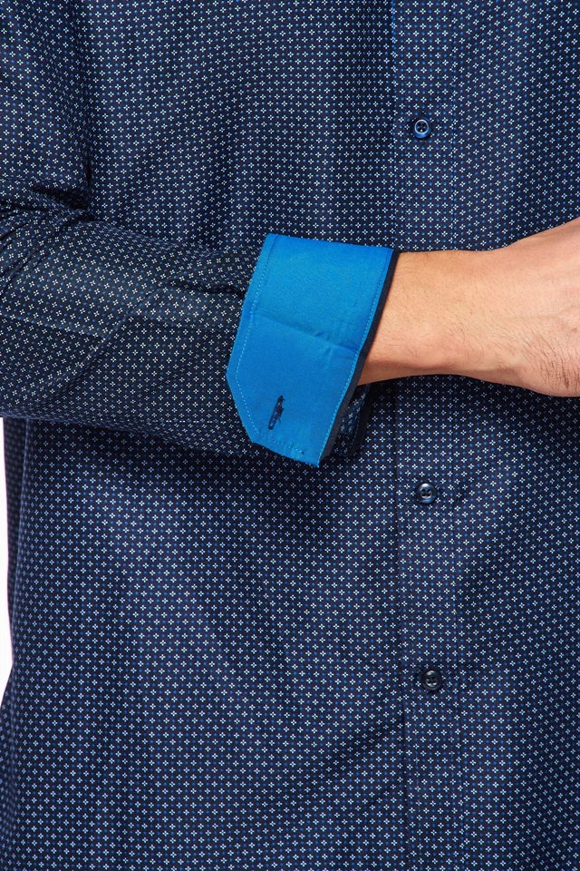 William Pattern Button Down Shirt