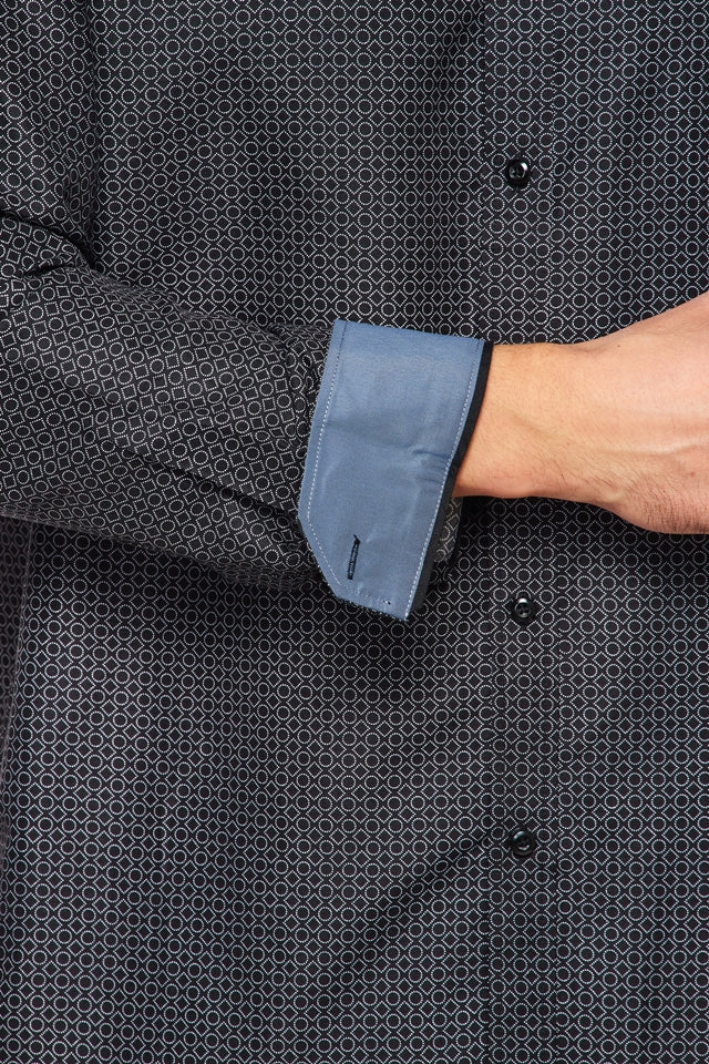 William Pattern Button Down Shirt
