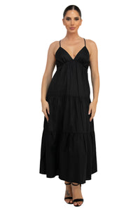Margot Strap Back Tie Dress