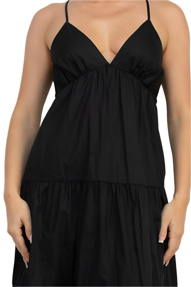 Margot Strap Back Tie Dress
