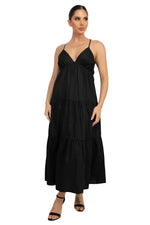 Load image into Gallery viewer, Margot Strap Back Tie Dress
