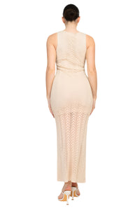 Colleen Sweater Sleeveless Maxi Dress