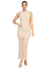 Load image into Gallery viewer, Colleen Sweater Sleeveless Maxi Dress
