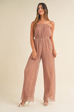 Load image into Gallery viewer, Harmony Pleated Tube Romper
