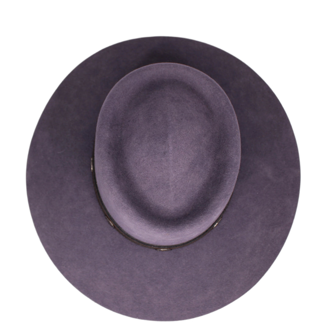 Sam Grey Felt Flat Brim Hat Success