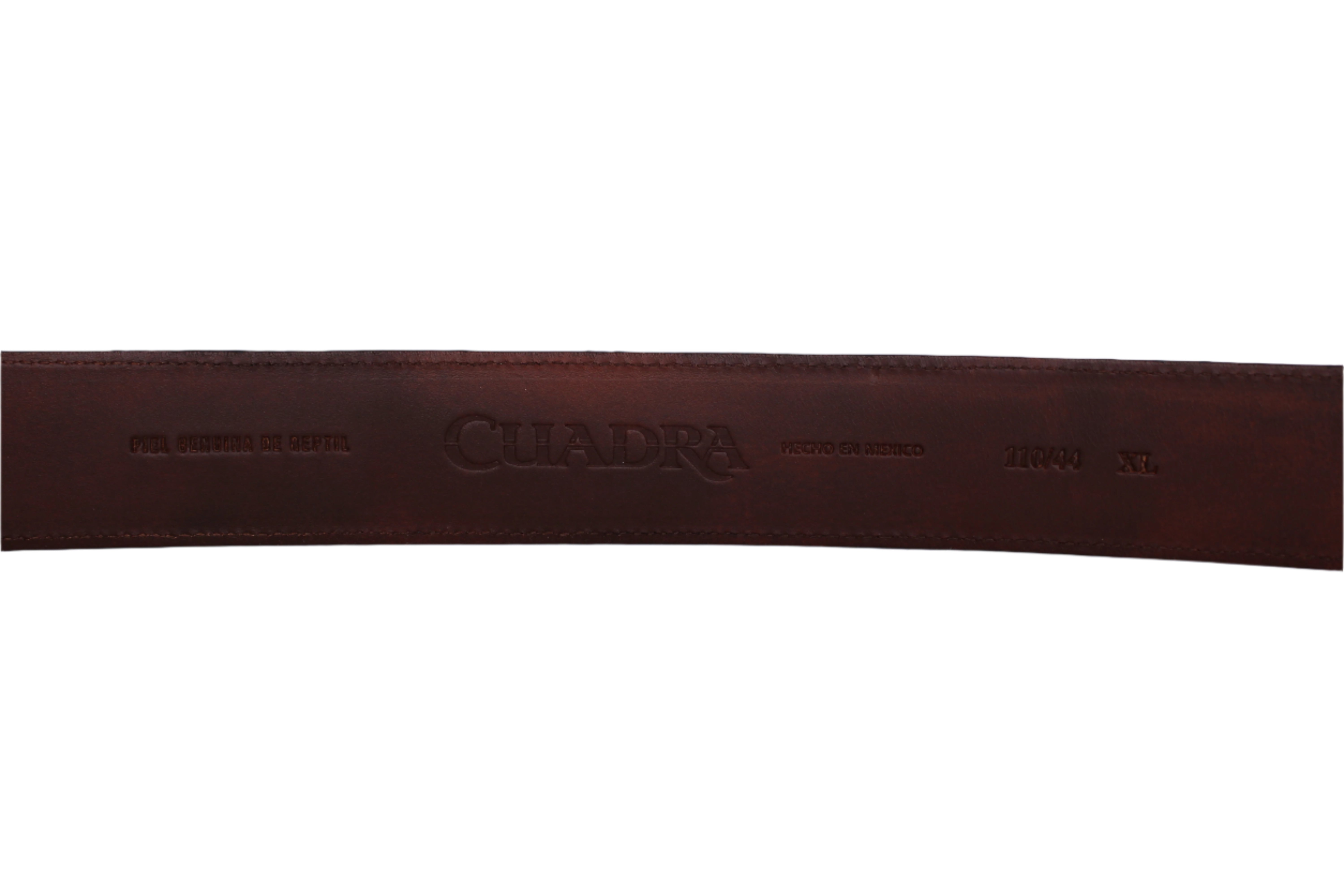 Rango Black Caiman Embroidery Belt