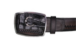 Load image into Gallery viewer, Rango Black Caiman Embroidery Belt
