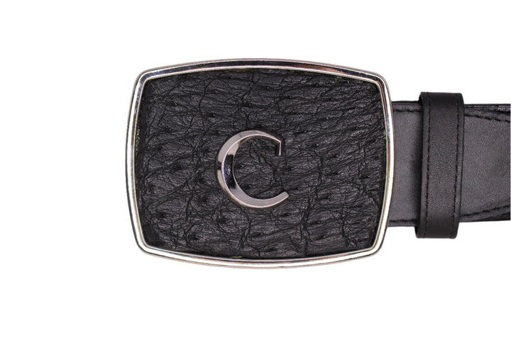 Moroni Ostrich Leather Cuadra Belt