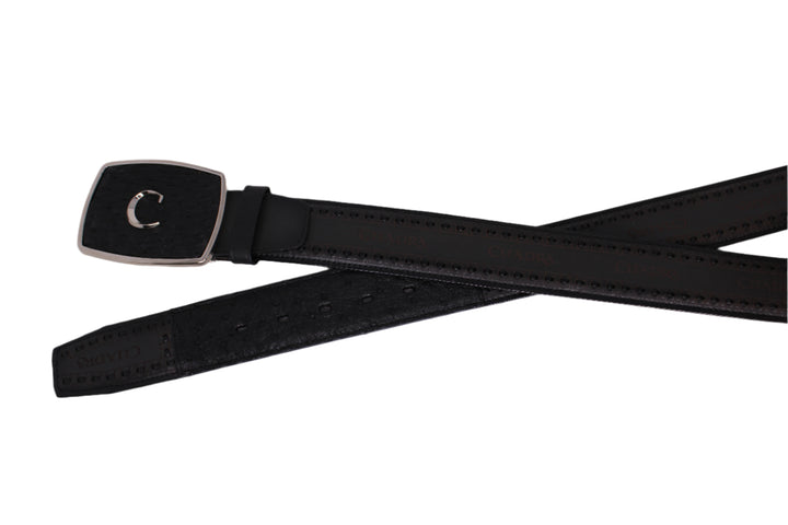 Moroni Ostrich Leather Cuadra Belt