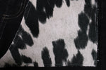 Load image into Gallery viewer, Daisy Cow Hide Denim Shorts
