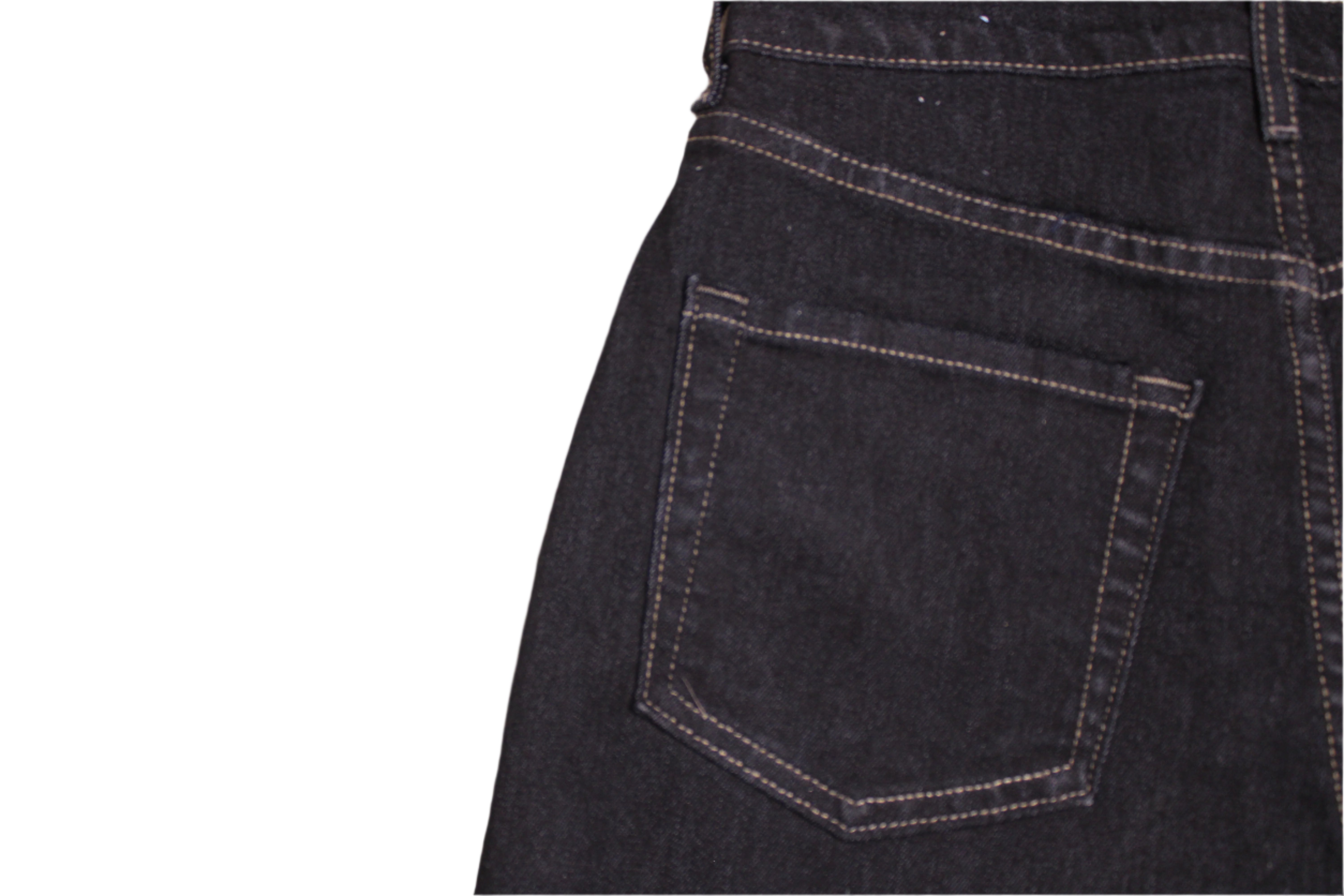 Daisy Cow Hide Denim Shorts
