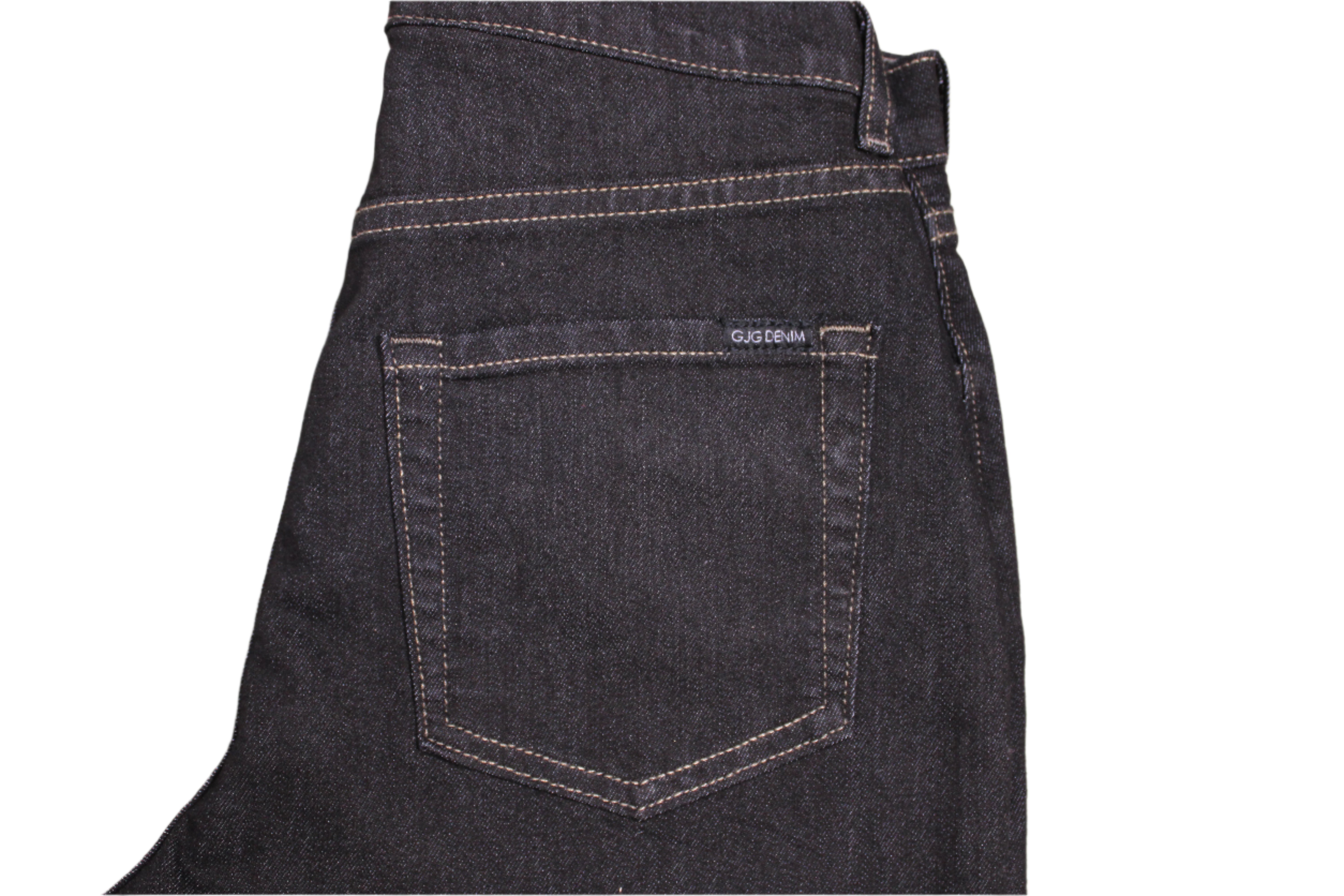 Daisy Cow Hide Denim Shorts