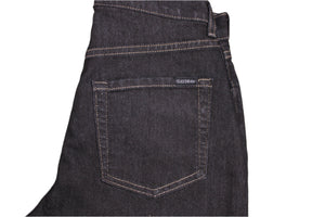 Daisy Cow Hide Denim Shorts