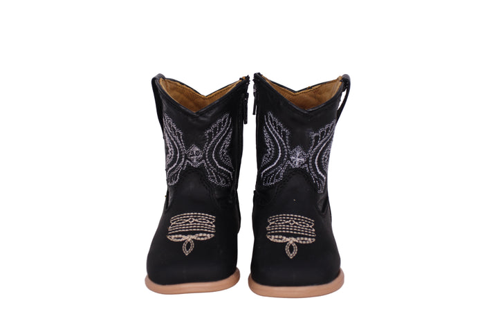 Arlo Black Baby Boots
