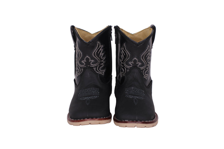 Bennie Black Baby Boots