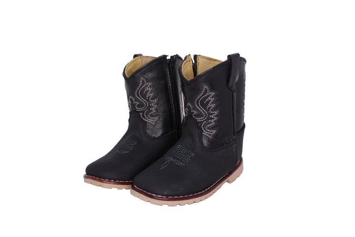 Bennie Black Baby Boots