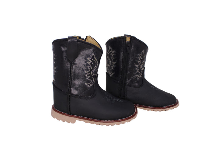 Bennie Black Baby Boots