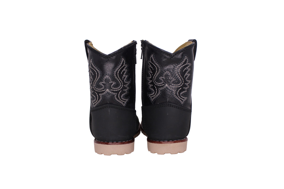 Bennie Black Baby Boots