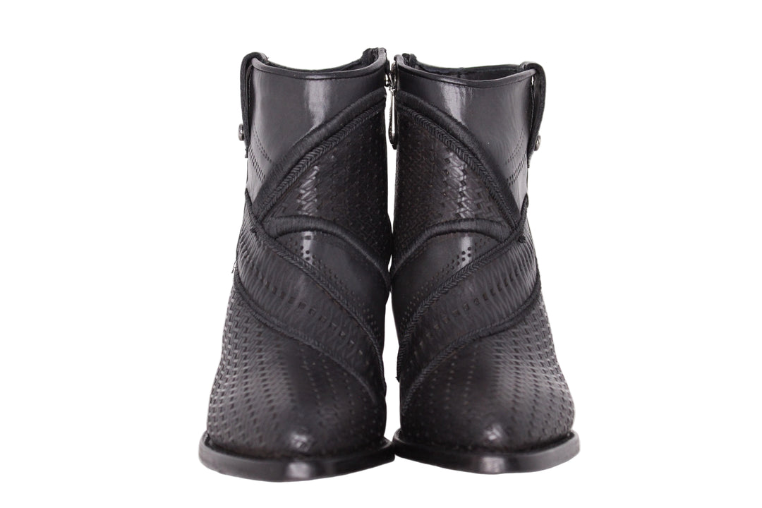Harley Black Laser Ladies Boots