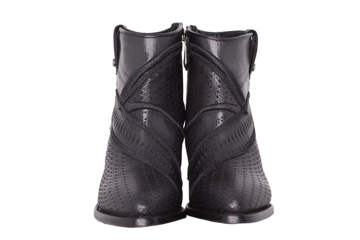 Harley Black Laser Ladies Boots