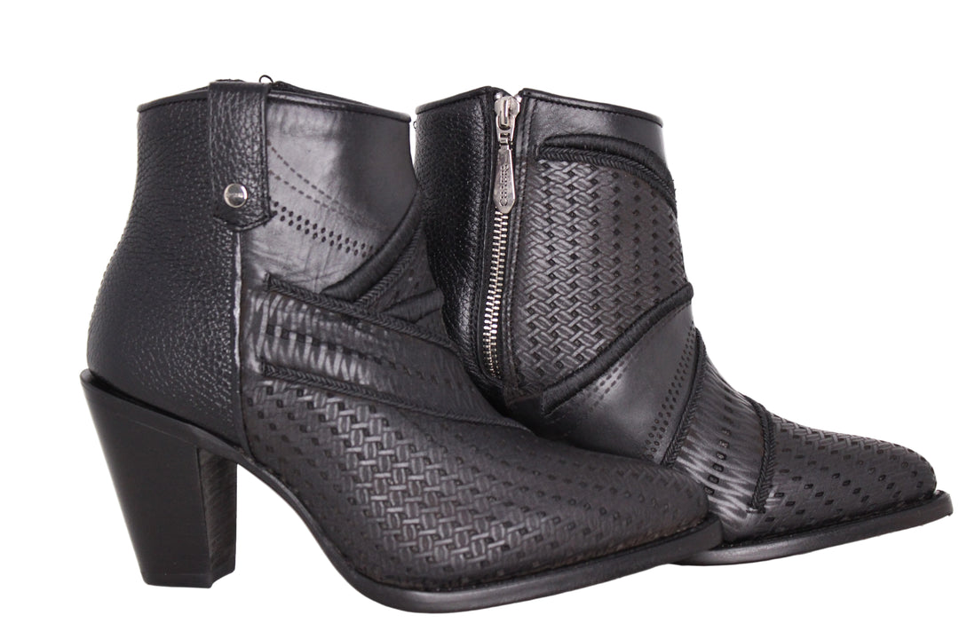 Harley Black Laser Ladies Boots