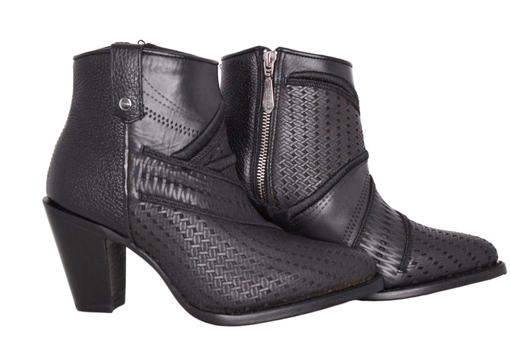 Harley Black Laser Ladies Boots